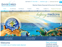 Tablet Screenshot of myenviromed.com